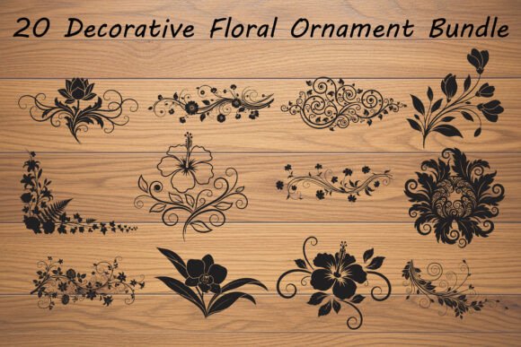 Botanical Swirls Flower Elements: A Practical Guide to Decorative Floral Ornaments