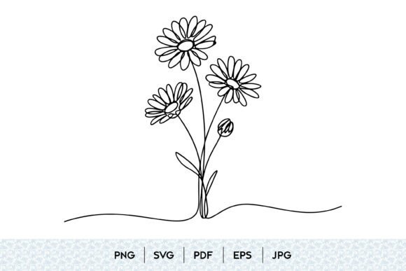 Daisy Flower One Line SVG: A Practical Asset for Modern Creative Workflows
