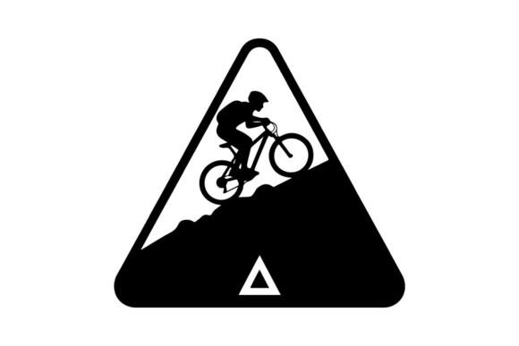 Enhancing Safety Communication: The Strategic Value of the Cyclist Falling Accident Warning Sign