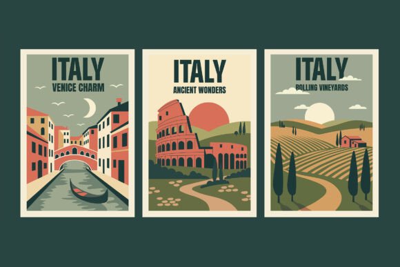 Italy Retro Travel Poster: A Practical Guide to Vintage-Style Italian Illustrations