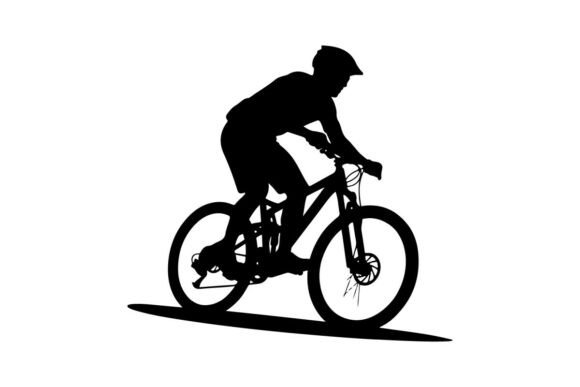 Mountain Biker Riding on Flat Terrain: A Design Asset Evaluation