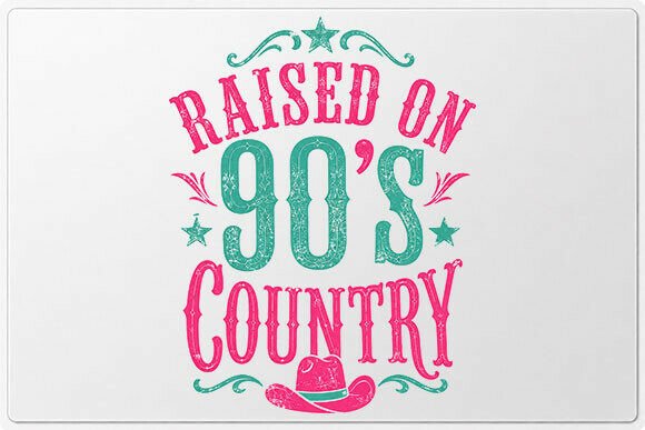 Raised on 90s Country: Reviving Nostalgia with Premium Typography