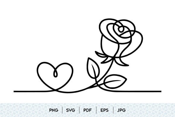 Rose Heart One Line SVG: A Practical Guide to Minimalist Floral Design