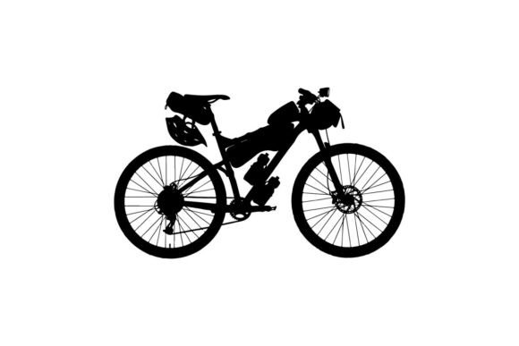 The Intersection of Urban Mobility and Design: Electric Mountain Bike Parked on Urban S