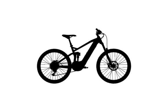 The Power of the Electric Mountain Bike Silhouette: A Guide to Premium Vector Art for Modern Designers
