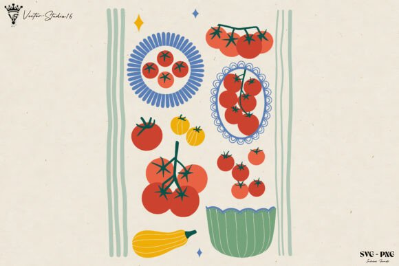 Tomato Summer Harvest Collection SVG PNG: A Practical Guide for Creators