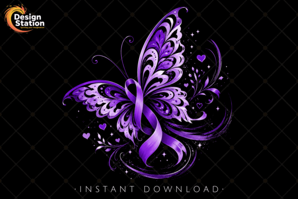 Unlocking the Symbolism and Utility of a Purple Ribbon Butterfly PNG