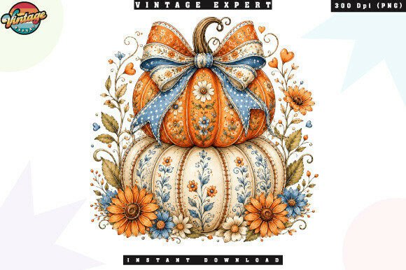 Watercolor Autumn Pumpkin Bouquet PNG: A Versatile Asset for Fall Creativity